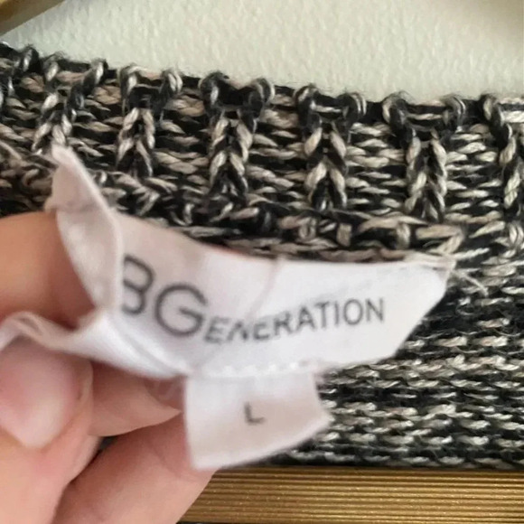 BCBGeneration Striped Wool Blend Sweater - Picture 7 of 12